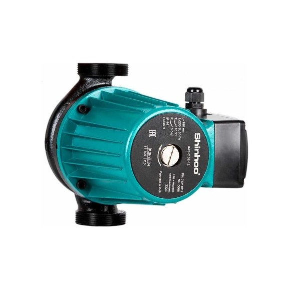 Насос циркуляционный Shinhoo BASIC 25-12S 230V 180мм /160/ 71211010 Насос циркуляционный Shinhoo BASIC 25-12S 230V 180мм /160/ 71211010