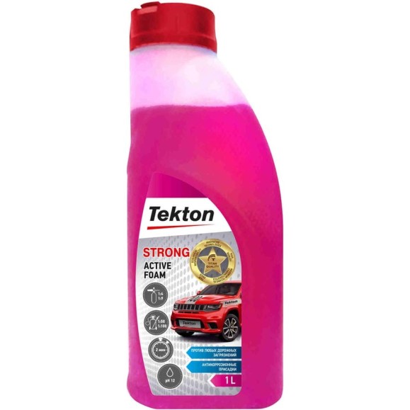 Бесконтактный шампунь Strong 1:50-100, 1 л Tekton TEK0006 Бесконтактный шампунь Strong 1:50-100, 1 л Tekton TEK0006