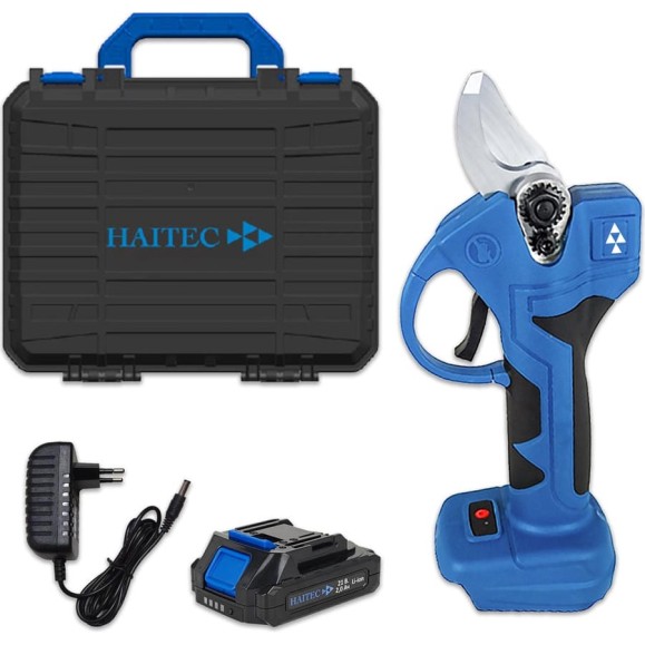 Секатор аккумуляторный инверторный аккумулятор HAITEC 2 А/ч HT-AGS25Li Секатор аккумуляторный инверторный аккумулятор HAITEC 2 А/ч HT-AGS25Li