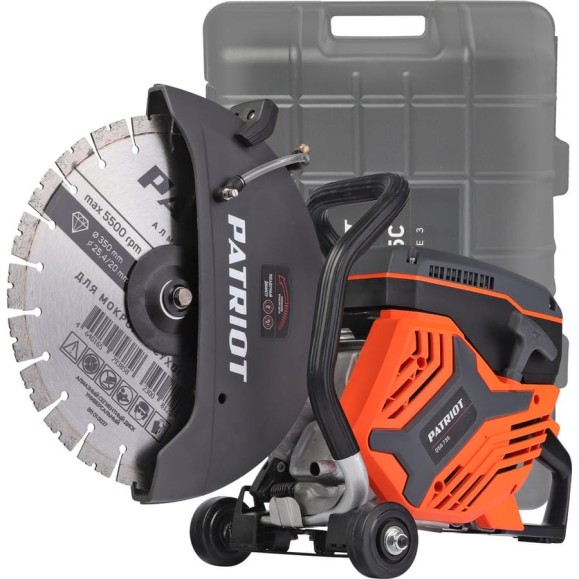 Бензорез Patriot DSG 735С, 75сс, 4.8 л.с, 350 мм, кейс 595102230 Бензорез Patriot DSG 735С, 75сс, 4.8 л.с, 350 мм, кейс 595102230