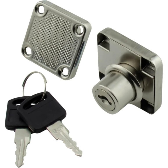 Замок мебельный Marlok №138 хром 002285