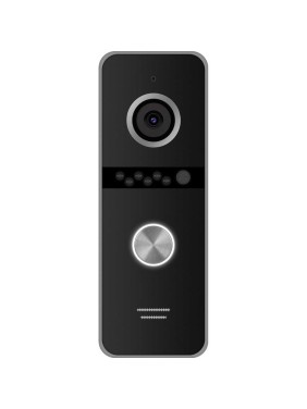 Вызывная панель видеодомофона Novicam FANTASY FHD BLACK, камера 2.1 Мп с ИК-подсветкой, 140 гр, видеовыход AHD 1080p/AHD 720p/CVBS встроенный БУЗ, подключение к регистратору, всепогодное исполнение 4888
