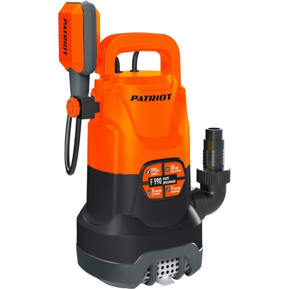 Насос дренажный Patriot F 990 315302573 Насос дренажный Patriot F 990 315302573