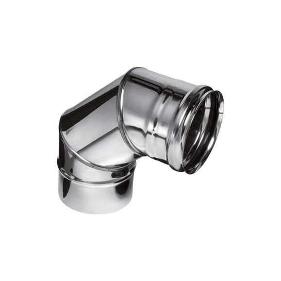 Колено Ferrum 0.5 мм, 90 гр, ф 125 мм f2405 Колено Ferrum 0.5 мм, 90 гр, ф 125 мм f2405