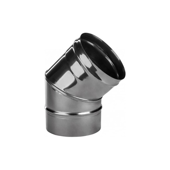 Колено Ferrum 0.8 мм, 90 гр, ф 120 мм f2419 Колено Ferrum 0.8 мм, 90 гр, ф 120 мм f2419