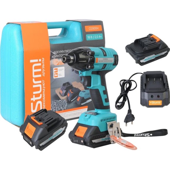 Аккумуляторный винтоверт Sturm CD300H Аккумуляторный винтоверт Sturm CD300H