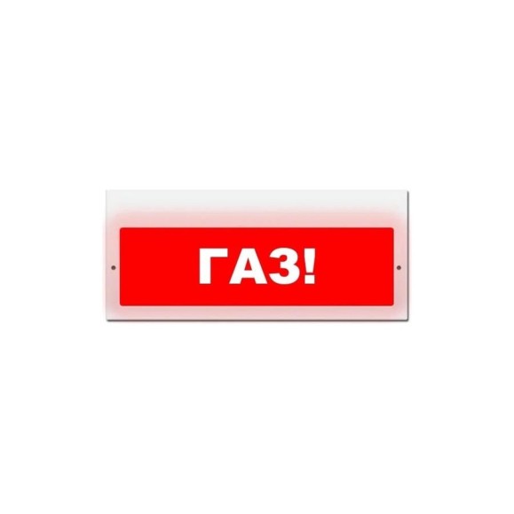 Свето-звуковое табло ЭЛТЕХ-СЕРВИС М-24-З Газ (красный фон) ЭТ000000825 Свето-звуковое табло ЭЛТЕХ-СЕРВИС М-24-З Газ (красный фон) ЭТ000000825