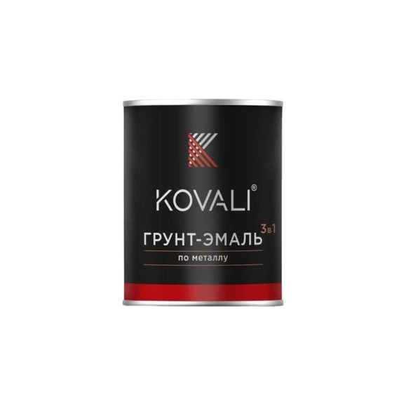 Грунт-эмаль 3 в 1 KOVALI полуглянец, светло-розовая RAL 3015, 0.8 кг kov3.1.1А3015 Грунт-эмаль 3 в 1 KOVALI полуглянец, светло-розовая RAL 3015, 0.8 кг kov3.1.1А3015