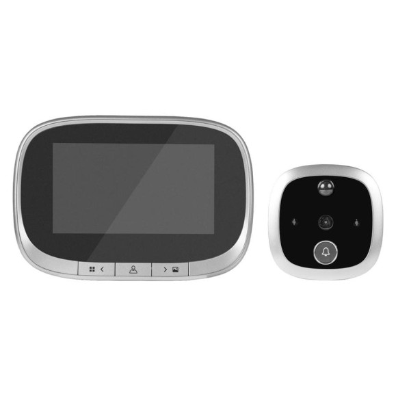 Видеоглазок c датчиком движения Novihome FOCUS 4 KIT. Запись фото/видео. Работа от батареи до 3 месяцев 4372 Видеоглазок c датчиком движения Novihome FOCUS 4 KIT. Запись фото/видео. Работа от батареи до 3 месяцев 4372