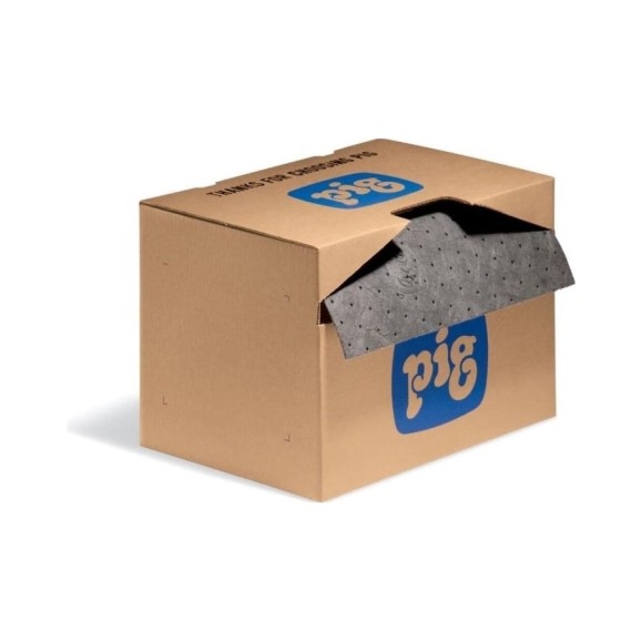 Впитывающий мат New pig 38,1 см х 22,9 м, секции 25,4 см х 38, сильные нагрузки, серого цвета, 1 рул./кор. MAT140 Впитывающий мат New pig 38,1 см х 22,9 м, секции 25,4 см х 38, сильные нагрузки, серого цвета, 1 рул./кор. MAT140