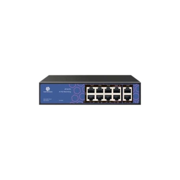 Неуправляемый POE коммутатор MM-SU8FE-2FE-P MASTERMANN 00-01025648