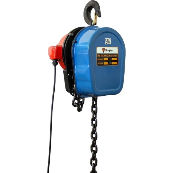 Таль цепная электрическая Shtapler DHS 3 т, 12 м 71036408 Таль цепная электрическая Shtapler DHS 3 т, 12 м 71036408