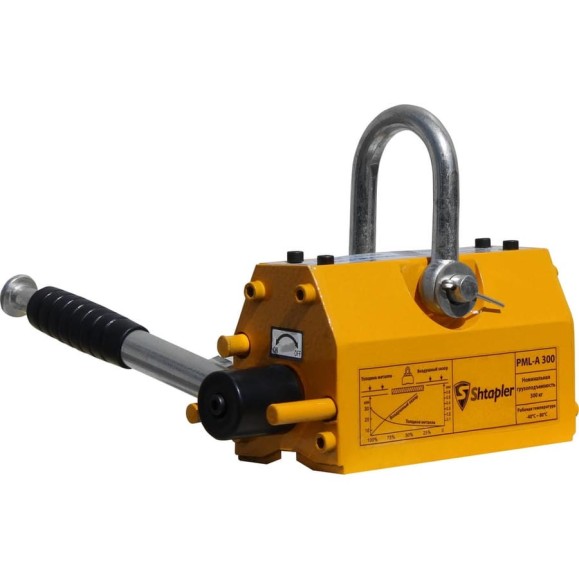 Захват магнитный Shtapler PML-A 300 г/п 300 кг 71036547 Захват магнитный Shtapler PML-A 300 г/п 300 кг 71036547
