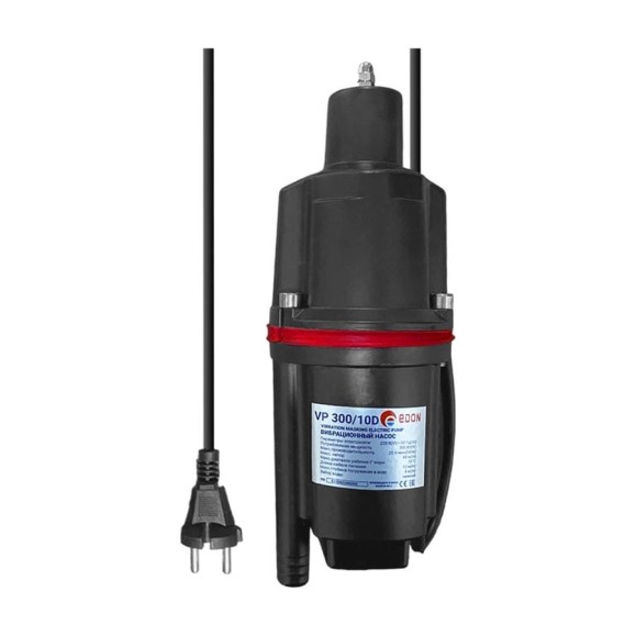 Погружной вибрационный насос EDON VP 300/10D 24688 Погружной вибрационный насос EDON VP 300/10D 24688