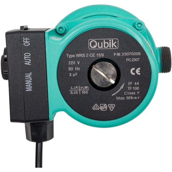 Насос для повышения давления Qubik WRS-Z-CE 15/9 31123 Насос для повышения давления Qubik WRS-Z-CE 15/9 31123