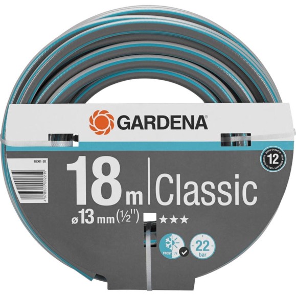 Шланг Gardena Classic 13 мм (1/2"), 18 м 18002-20 18002-20.000.00 Шланг Gardena Classic 13 мм (1/2"), 18 м 18002-20 18002-20.000.00