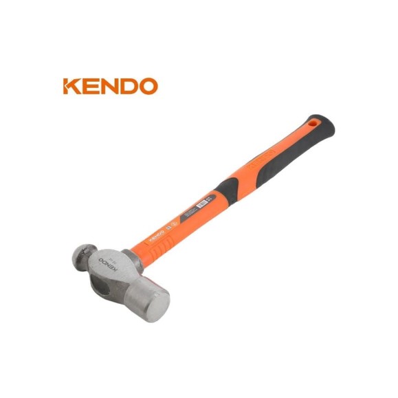 Молоток с круглым бойком KENDO с фибергласовой рукояткой, 450 г 25139 Молоток с круглым бойком KENDO с фибергласовой рукояткой, 450 г 25139