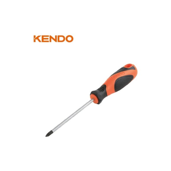 Отвертка KENDO PH1х200 мм 20128