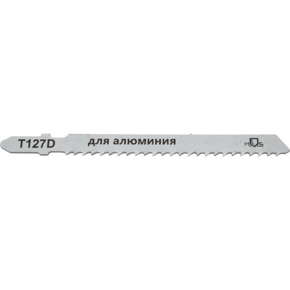 Пилка по алюминию и пластику T127D, HSS, 100 мм, 2 шт для лобзика MOS 40823М