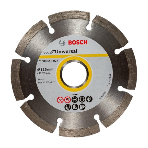 Диск алмазный ECO Universal (115х22.2 мм) Bosch 2608615040 Диск алмазный ECO Universal (115х22.2 мм) Bosch 2608615040