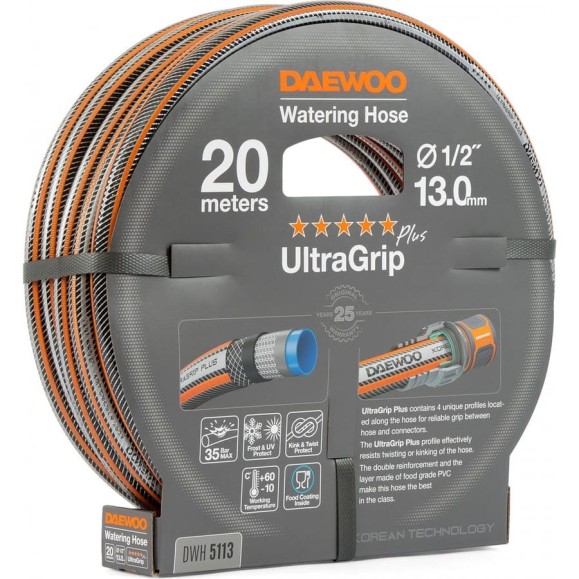 Шланг DAEWOO UltraGrip Plus, 1/2 Шланг DAEWOO UltraGrip Plus, 1/2