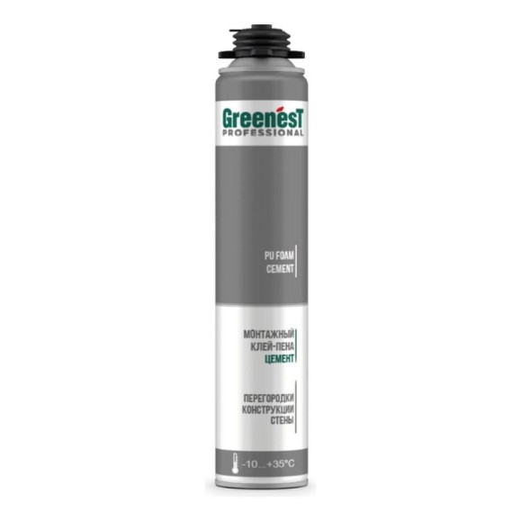 Клей-цемент GreenesT Professional для кладки блоков, 850мл 187128550 Клей-цемент GreenesT Professional для кладки блоков, 850мл 187128550