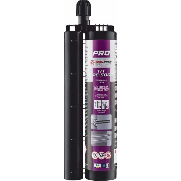 Химический анкер Tech-Krep PRO TIT PE-500 585 мл 155868 Химический анкер Tech-Krep PRO TIT PE-500 585 мл 155868
