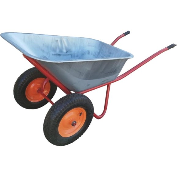 Тачка строительная усиленная LWI 130л, 320кг LWI130х2 Тачка строительная усиленная LWI 130л, 320кг LWI130х2