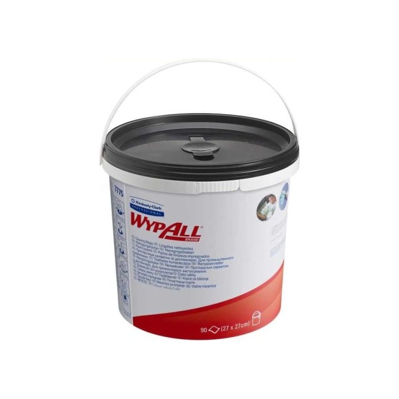 Протирочные салфетки Kimberly-Clark WYPALL* в ведре 1 ведро по 90 салф 7775 Протирочные салфетки Kimberly-Clark WYPALL* в ведре 1 ведро по 90 салф 7775