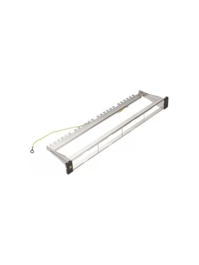Панель LANMASTER модульная 19", угловая, неэкранированная, на 4 вставки, 1U LAN-FRM-PPA-UTP/1U Панель LANMASTER модульная 19", угловая, неэкранированная, на 4 вставки, 1U LAN-FRM-PPA-UTP/1U