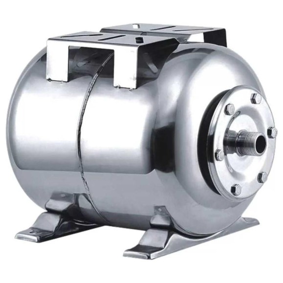 Горизонтальный мембранный бак Maxpump 24 литра из нержавеющей стали 2006352183611 Горизонтальный мембранный бак Maxpump 24 литра из нержавеющей стали 2006352183611