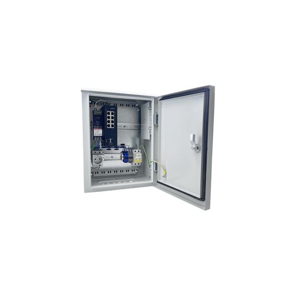 Коммутатор ComOnyx уличный гигабитный, 8LAN + 2SFP, CO-SBOXP508, 250-009 Коммутатор ComOnyx уличный гигабитный, 8LAN + 2SFP, CO-SBOXP508, 250-009