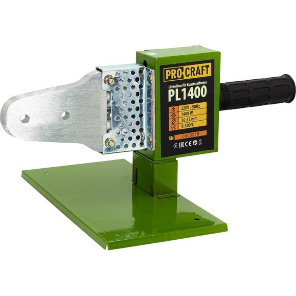 Паяльник для пластиковых труб PROCRAFT PL1400 Паяльник для пластиковых труб PROCRAFT PL1400