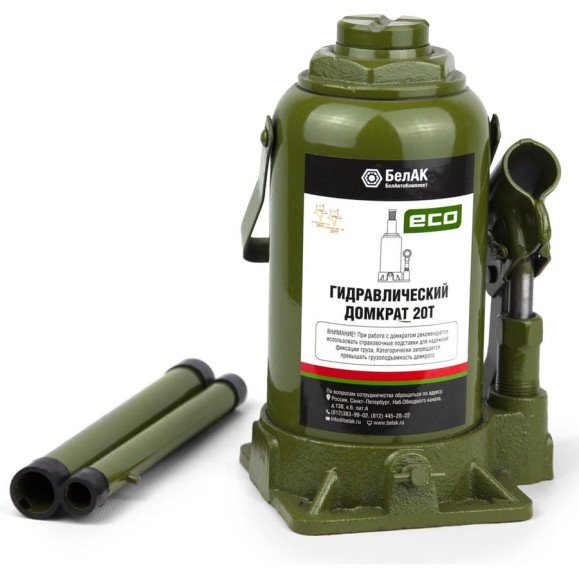 Гидравлический домкрат БелАК 20 т, ECO БАК.70021