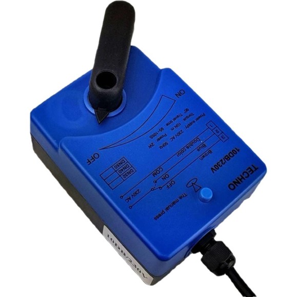 Электропривод для шарового крана TECHNO 10DB/230V (DN32, DN40, DN50) 10Nm, ON/OFF, 230В 601020 Электропривод для шарового крана TECHNO 10DB/230V (DN32, DN40, DN50) 10Nm, ON/OFF, 230В 601020