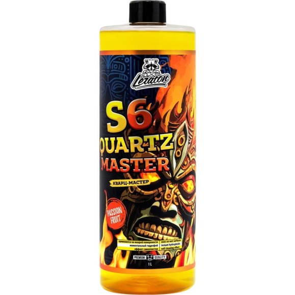 Кварцевый состав для быстрого блеска и гидрофоба LERATON S6 PASSION FRUIT 1л PS-045.750 Кварцевый состав для быстрого блеска и гидрофоба LERATON S6 PASSION FRUIT 1л PS-045.750