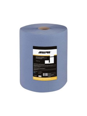 Cалфетки бумажные трехслойные очищающие Jeta PRO 51 г/м², 35x38 см, синий 500шт/рулон 5850968 Cалфетки бумажные трехслойные очищающие Jeta PRO 51 г/м², 35x38 см, синий 500шт/рулон 5850968