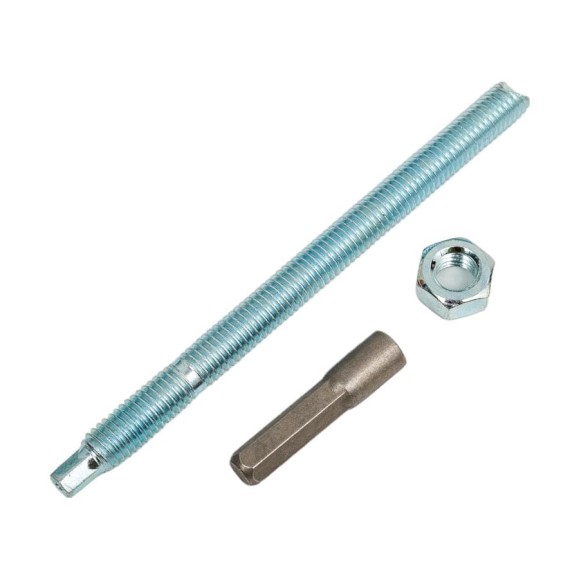 RAWLPLUG Пруток для химических анкеров клас 5.8 с шайбой и гайкой, M8x110 мм, 10 шт R-STUDS-08110 RAWLPLUG Пруток для химических анкеров клас 5.8 с шайбой и гайкой, M8x110 мм, 10 шт R-STUDS-08110