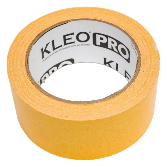 Двусторонняя клейкая, клеящая лента KLEO 48мм х 25м PRO К2-СЛ-3221