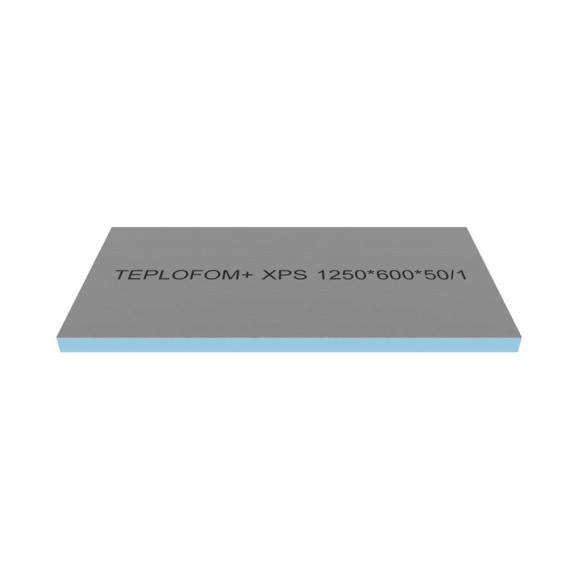 Теплоизоляционная панель Teplofom+ 1250x600x50мм односторонний упаковка 4 шт. 4/50/1 Теплоизоляционная панель Teplofom+ 1250x600x50мм односторонний упаковка 4 шт. 4/50/1