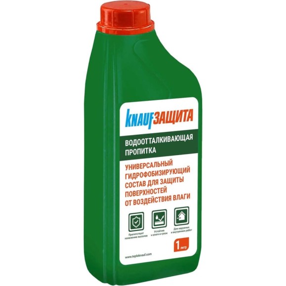 Гидрофобизатор Knauf Insulation KNAUFЗащита 1 л 832055 Гидрофобизатор Knauf Insulation KNAUFЗащита 1 л 832055
