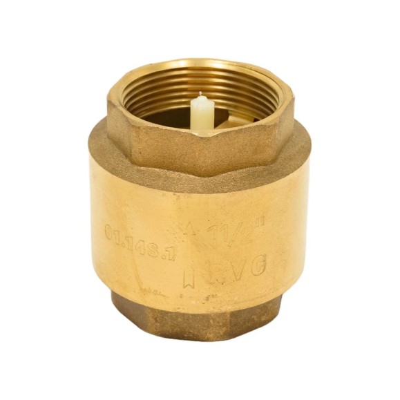Обратный клапан Rvc 1 1/2" с пластиковым седлом 00254 Обратный клапан Rvc 1 1/2" с пластиковым седлом 00254