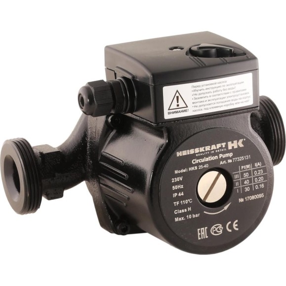 Насос Heisskraft HKS 32-40, 1x230 В, G 2 Насос Heisskraft HKS 32-40, 1x230 В, G 2