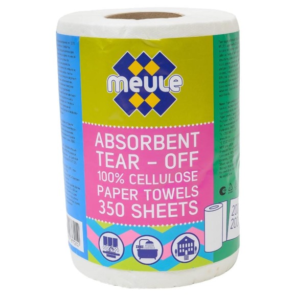 Целлюлозная салфетка Meule Paper Towels 350 sheets absorbent tear-off 350 листов 00-00000066 Целлюлозная салфетка Meule Paper Towels 350 sheets absorbent tear-off 350 листов 00-00000066