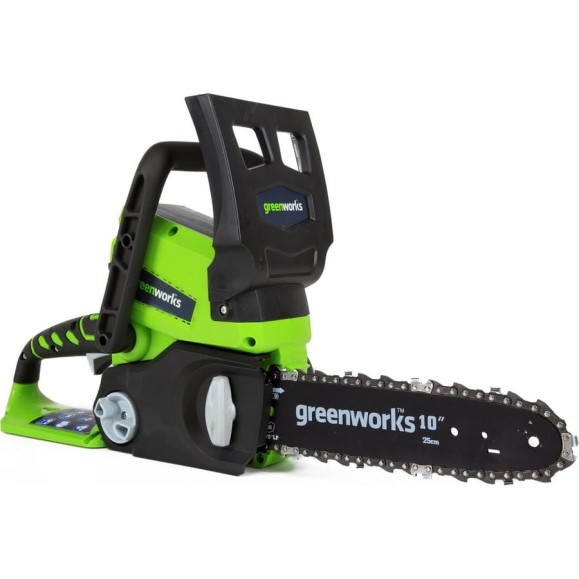 Аккумуляторная цепная пила Greenworks G24CS25 2000007 Аккумуляторная цепная пила Greenworks G24CS25 2000007