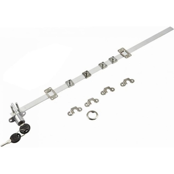 Замок мебельный центральный AKS 288/800 47700 Замок мебельный центральный AKS 288/800 47700