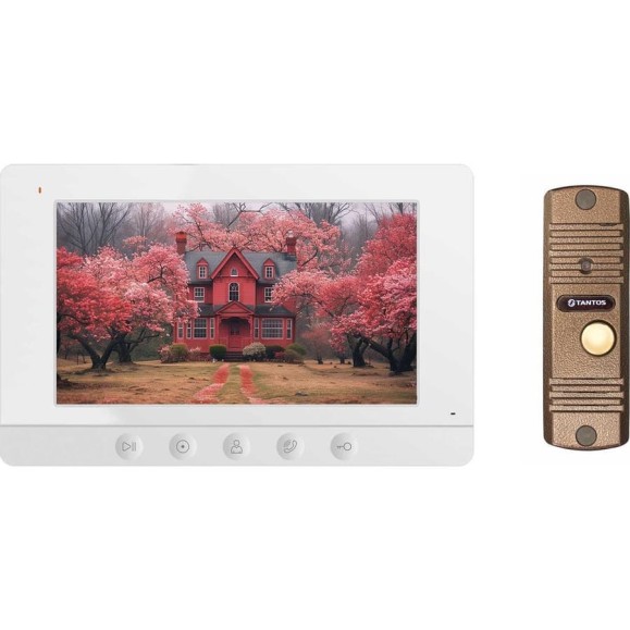 Комплект Tantos Like монитора Like и вызывная панель Corban HD 00-00327415