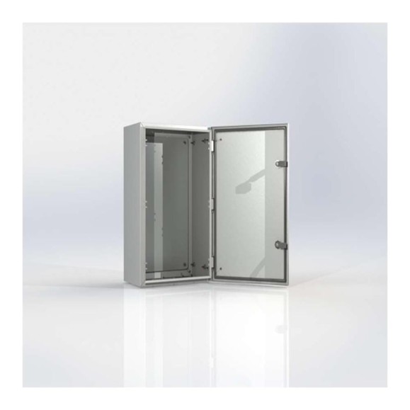 Навесной шкаф с монтажной платой GEFESTLINE 600x400x200 ВхШхГ IP66 NSGS60.40.20