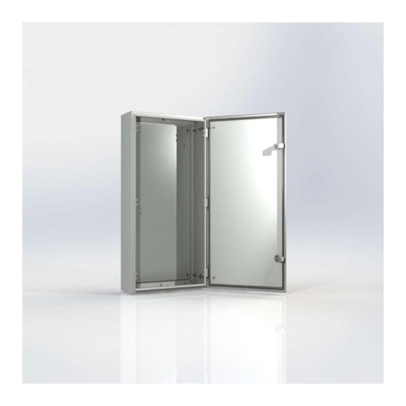 Навесной шкаф с монтажной платой GEFESTLINE 800x500x450 ВхШхГ IP66 NSGS80.50.45