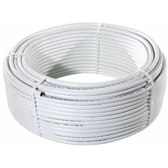 Труба металлопластиковая Imperial 16x2, Pert/Al/Pert, бухта 200 м 777.16